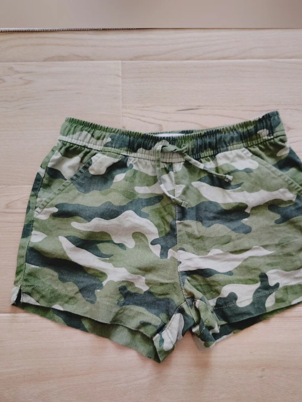 Camo Drawstring Shorts